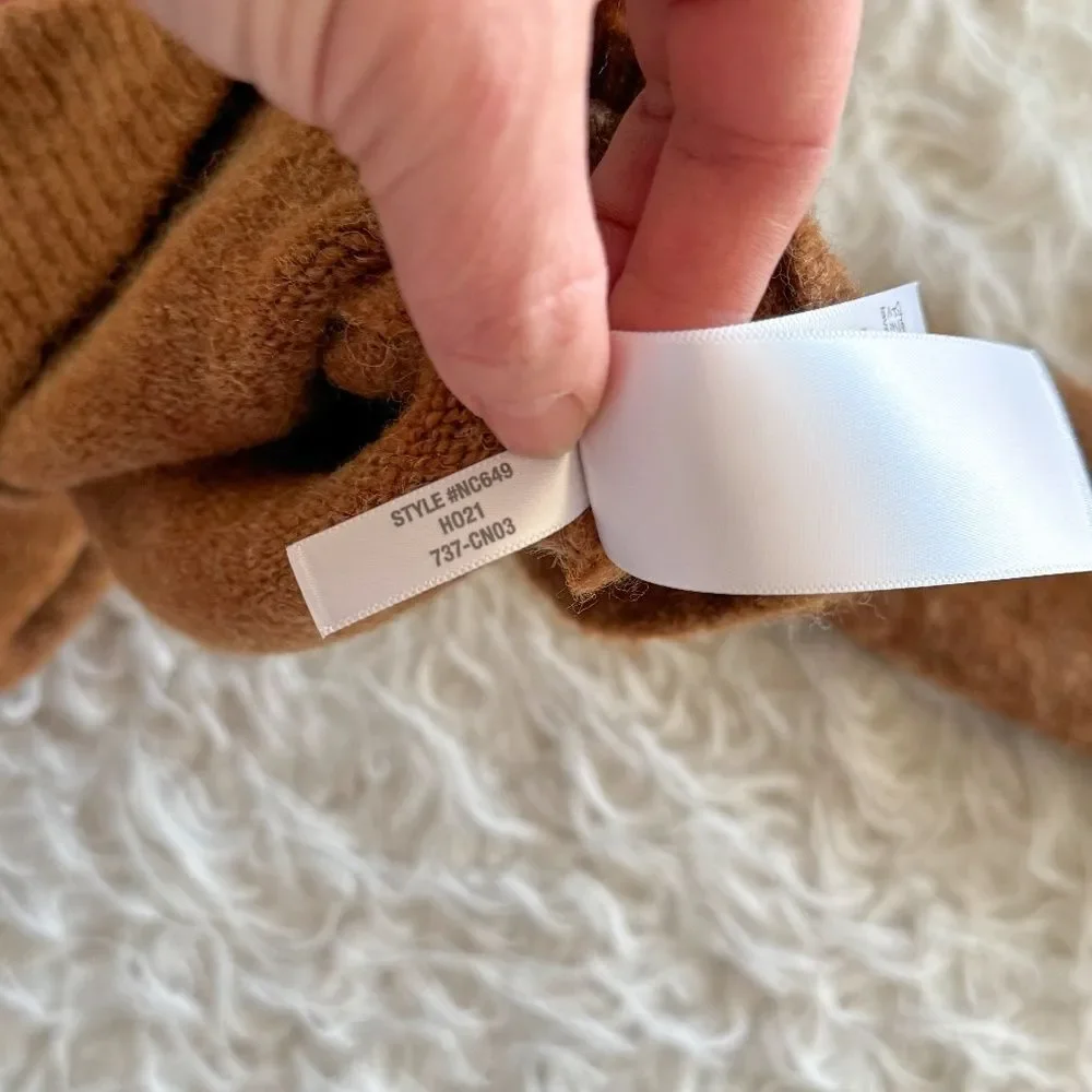 Madewell Dillion Mockneck Pullover Wool Alpaca Sweater - Cumin | Size XS